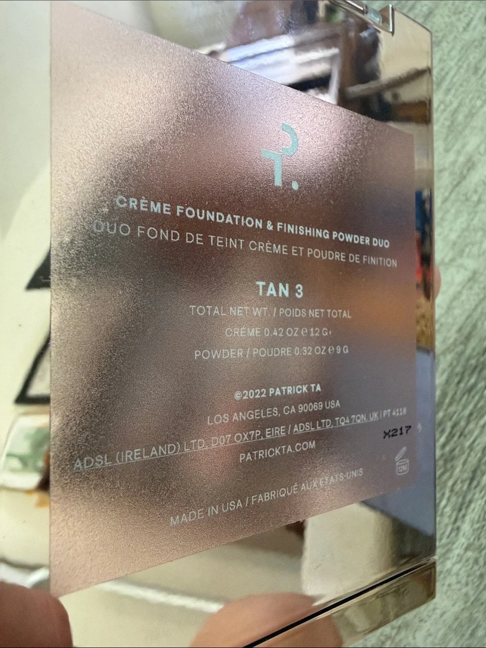 Patrick Ta Dual Bronzer & Contour Compact — Tan and Deep Brown